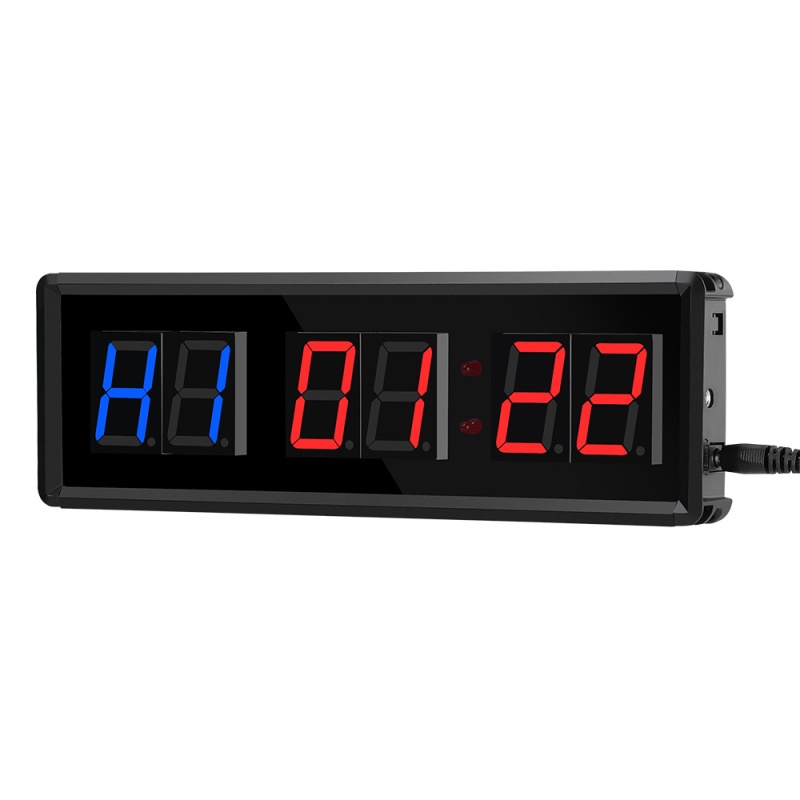 Seesii Interval Timer Count Down/Up Clock Stopwatch with Remote