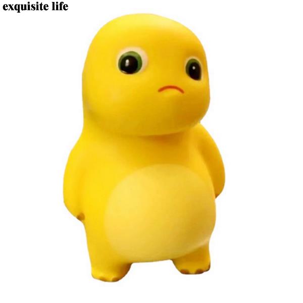 Stress Relief Dinosaur Toy Litt Milk Dinosaur Decompression Toy Cute Girly Yellow Toy Decompression Toys Children's Tricky Toys Home Decoration