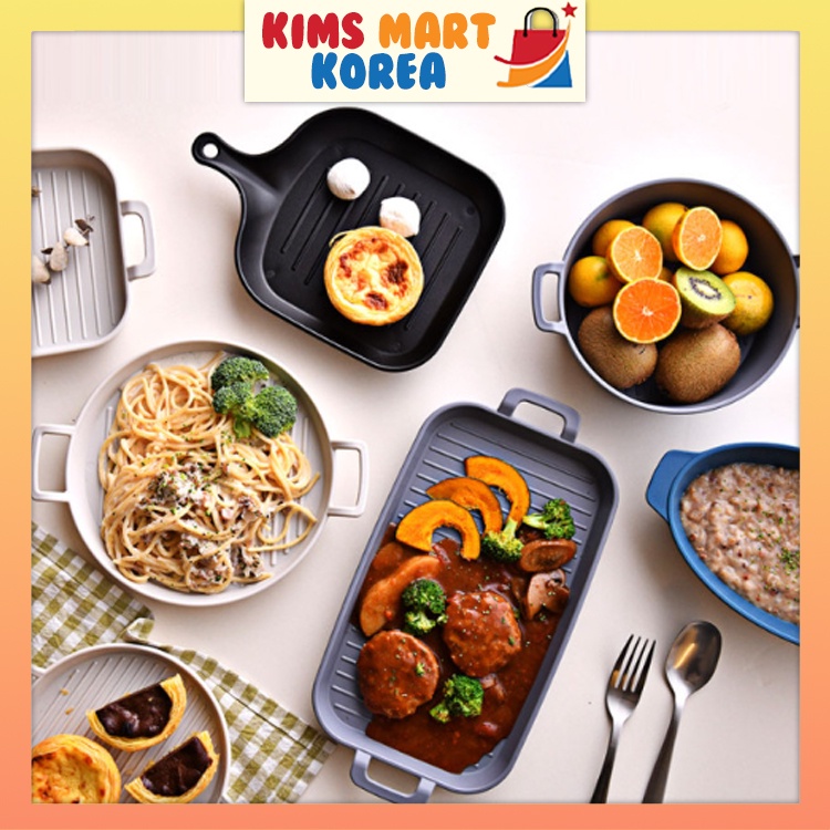 Korean Microwave Silicone Plate Simple & Easy Cook BPA Free Made in