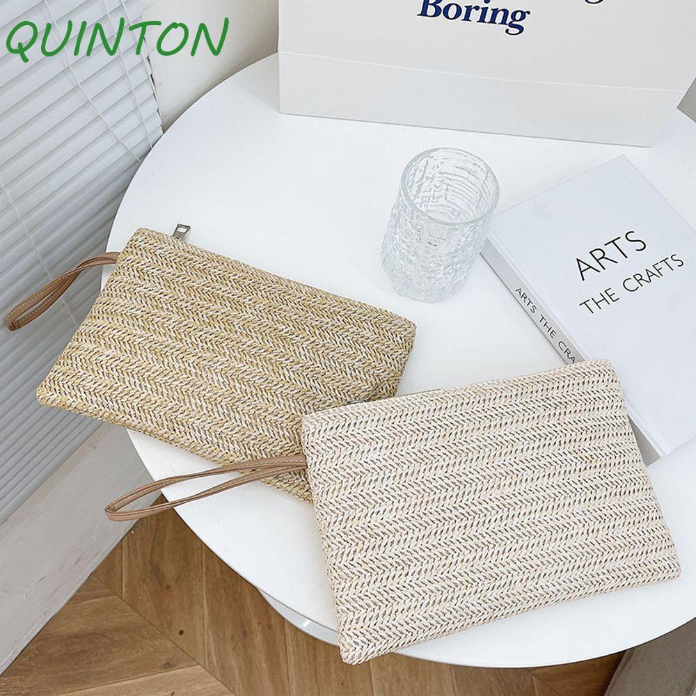 Gold woven hot sale clutch bag