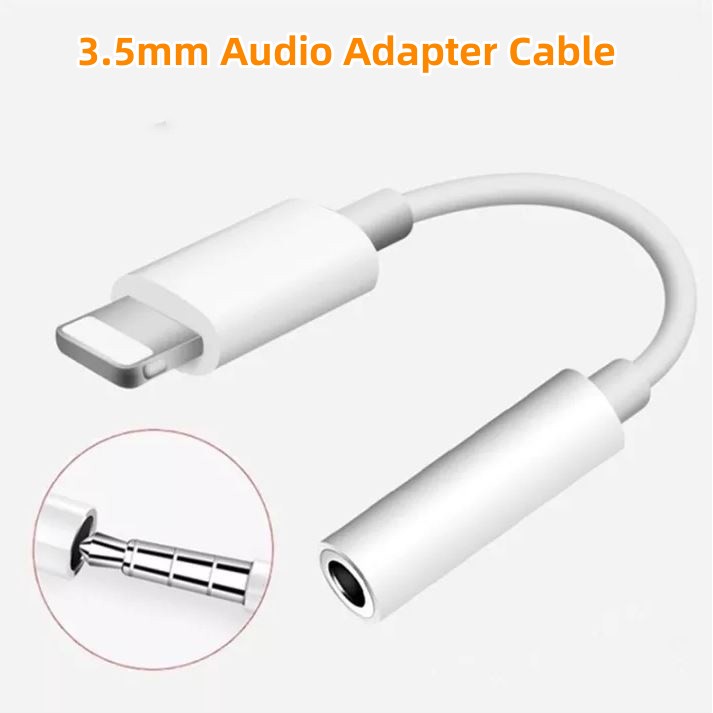3.5mm Headphones Adapter for 1Phone/1Pad/1pod Aux 3.5mm Jack Cable (Bluetooth version)