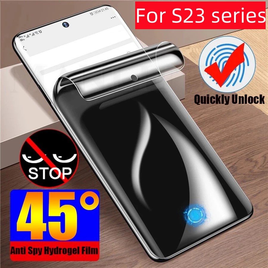 Privacy Soft Hydrogel Screen Protector for Samsung Galaxy S20 S21