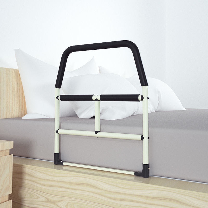 Bedside rail guardrail elderly help get up auxiliary device safety bar