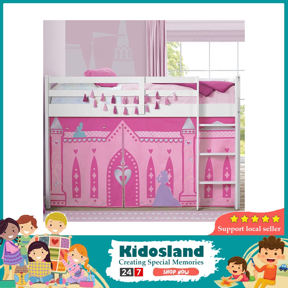 [sgseller] Delta Children Loft Bed Tent Curtain Set for Low Twin