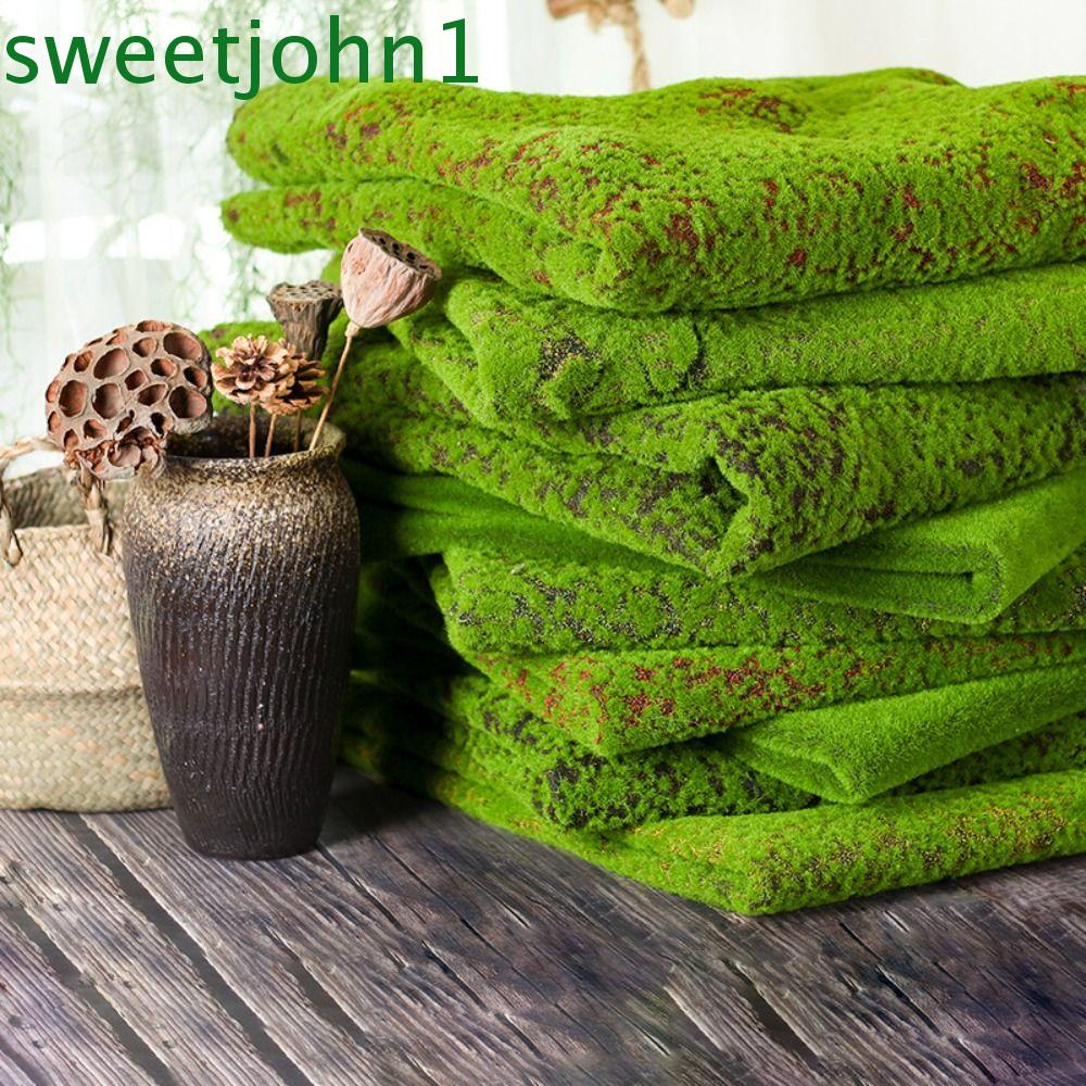 SWEETJOHN Artificial Plants Living Room Green Wedding Decoration Pet Toy  For Home Decoraion Stone Landscap Lawn Carpet Fake Rock