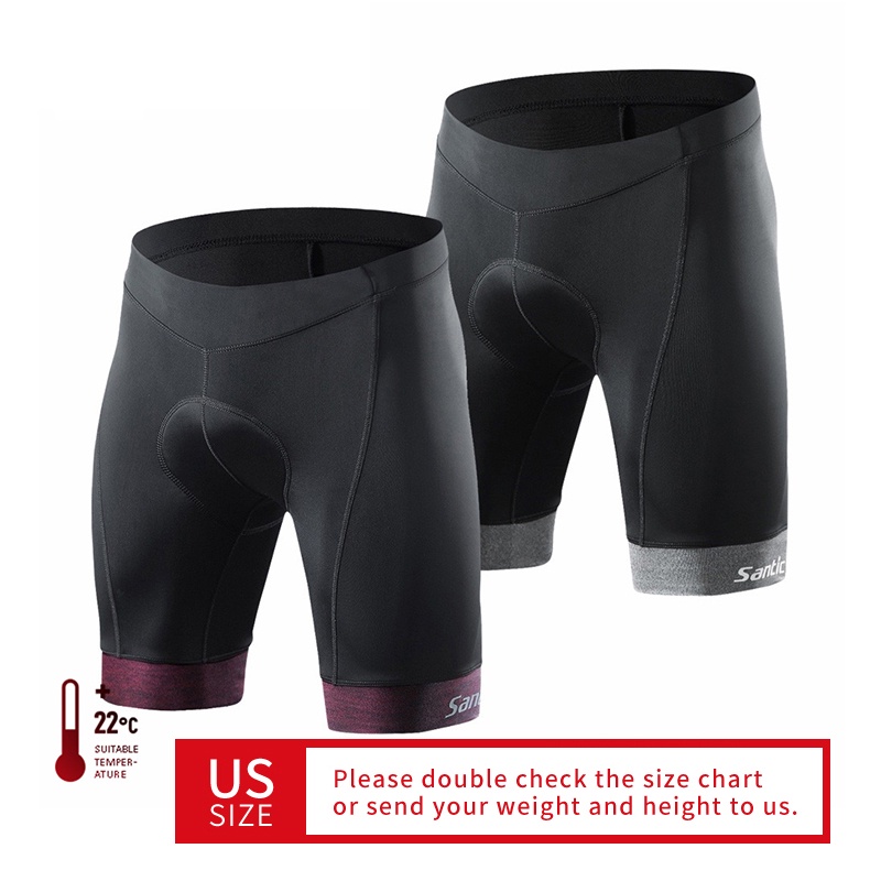 Santic Men Cycling Shorts Padded Legit 4D Summer 1/2 Shorts