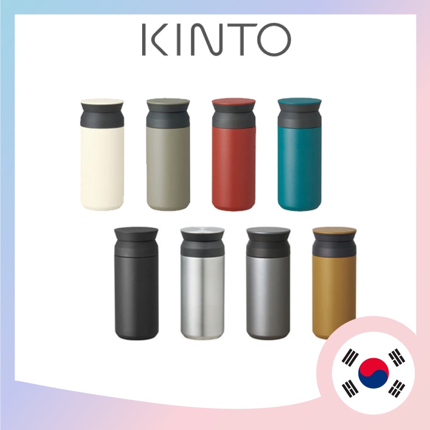 [ Kinto ] Travel Tumbler 350ML / 500ML (2 Sizes / 8 Colors) / Shipping