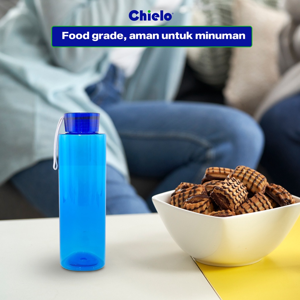 Chielo Botol Minum Premium Plastik 500 ML Pina Water Bottle BPA Free CHI-PINA - Gambar 4