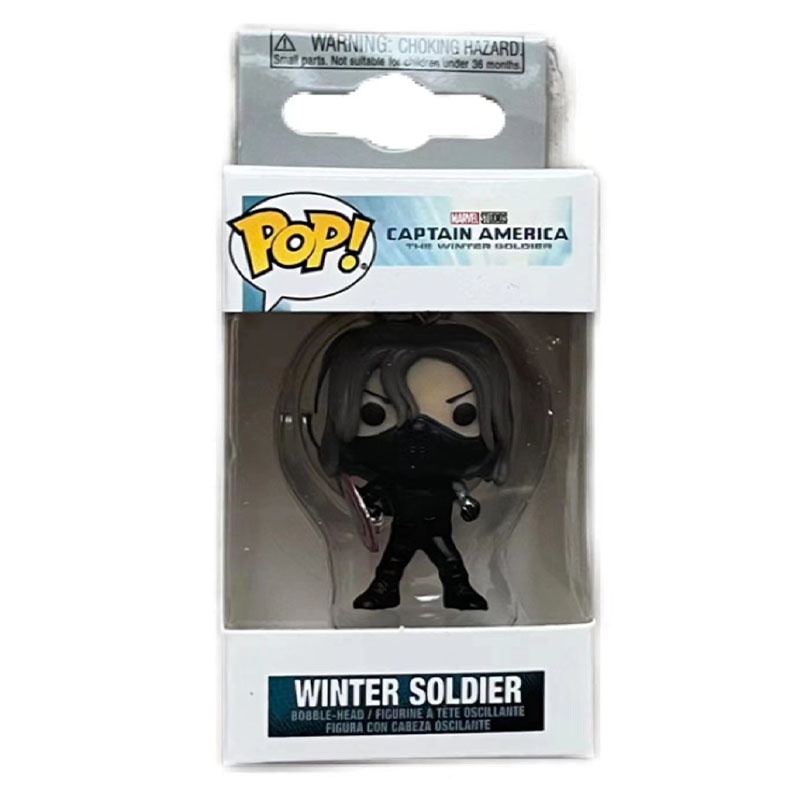 Funko pop Captain America winter soldier keychain | Shopee Singapore