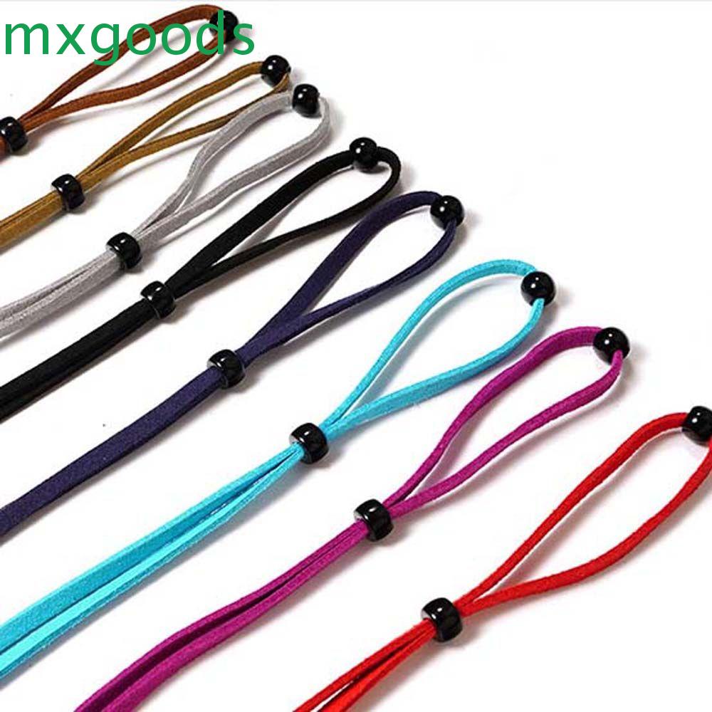 MXGOODS Leather Glasses Strap Exquisite Adjustable Spectacle Cord