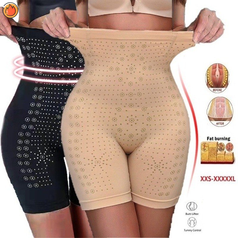 Plus Size Women Body Shaper High Waist Abdomen Shapewear Tummy