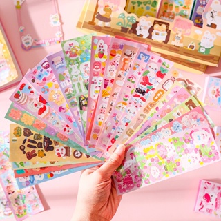 45 Pcs Kawaii Cat Stickers Aesthetic Stationary Cute Stickers For