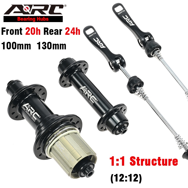 ARC Ultralight Road Hub 280g 1:1 Struction V Brake Bearing Hub Front ...