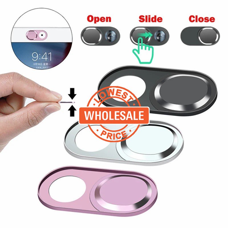 [Wholesale Price] [Featured] 1PC Metal Webcam Cover Antispy Camera ...