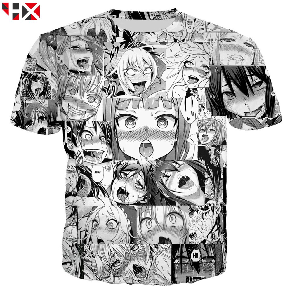 Ahegao hot sale t shirt