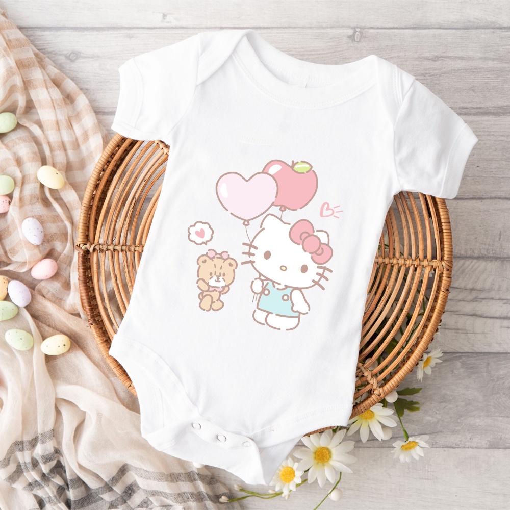 Kitty Baby Hello Kitty Romper Hellokitty Baby Romper Newborn Hello