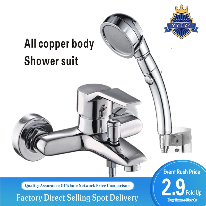 Mixing valve Shower faucet [Malaysia spot direct delivery]All copper ...