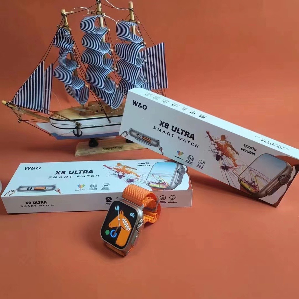 Smartwatch X8 Ultra Smart Watch Series 8 NFC Alwayson Display Wireless