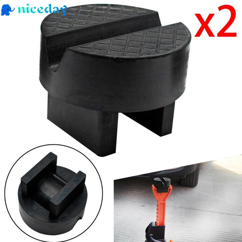 2x Axle Jacking Stand Pad Adapter Pinch Weld Sill Damage Protect ...