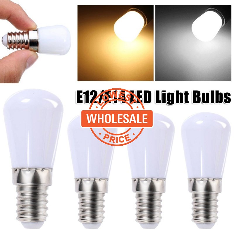 [Wholesale Price]Household Mini E12 E14 LED Light Bulb White / Warm Light Super Bright Power