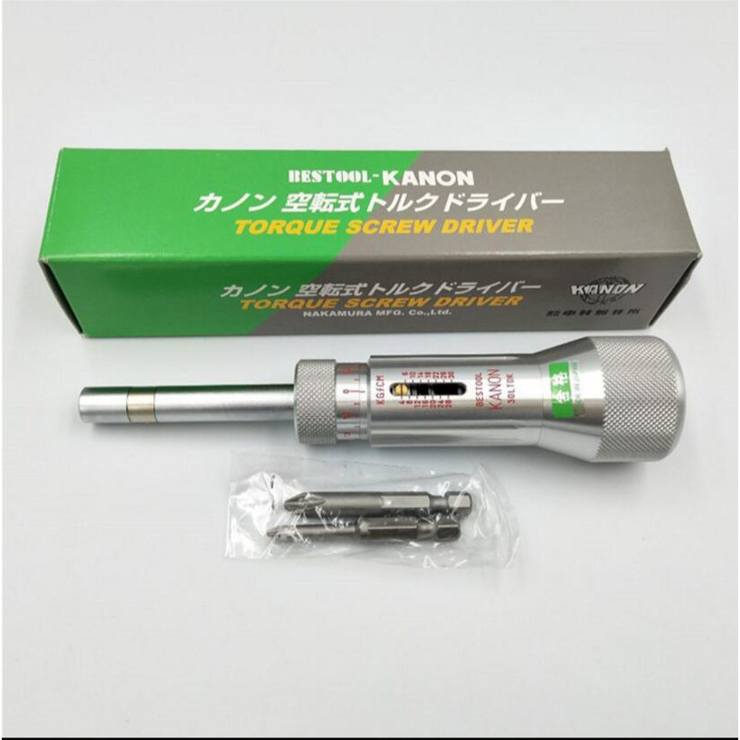 Japan BESTOOL KANON Torque Screwdriver/Irving Screwdriver 30LTDK Shopee Singapore