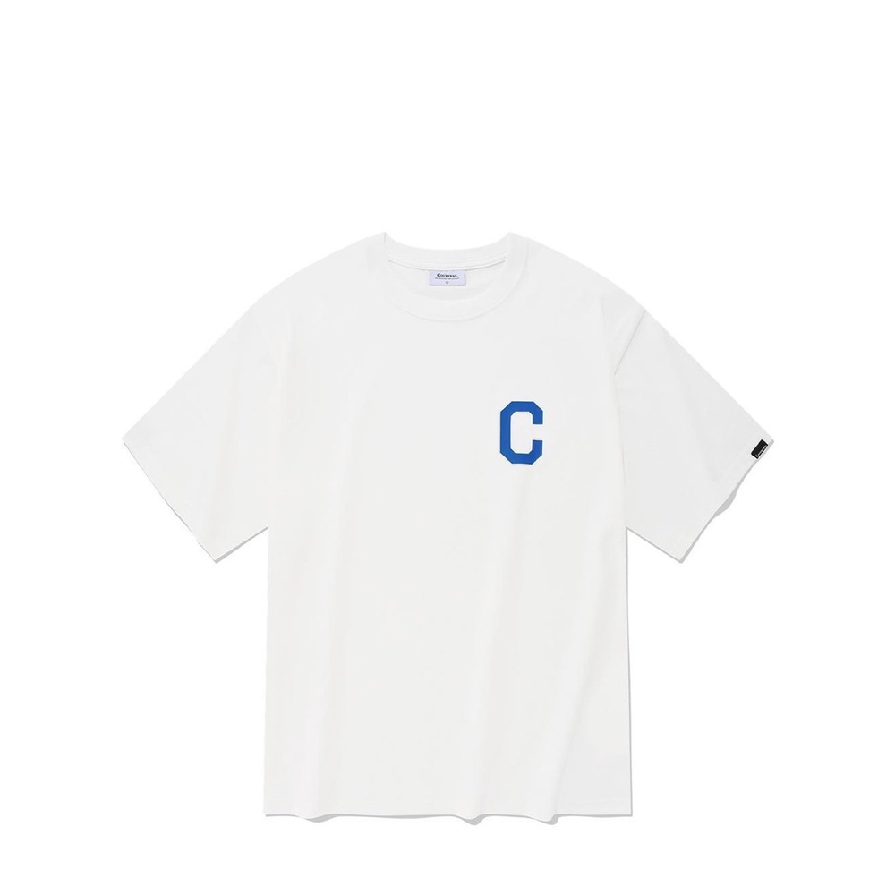 COVERNAT] 23SS C LOGO T-SHIRT (OFF-WHITE) | Shopee Singapore