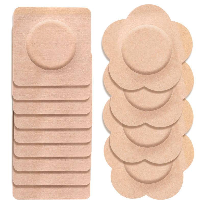 10PCS Non Woven Corn Cushion Toe Pads Corn Remover Patch Toe Corn Callus Removal Moleskin Tape