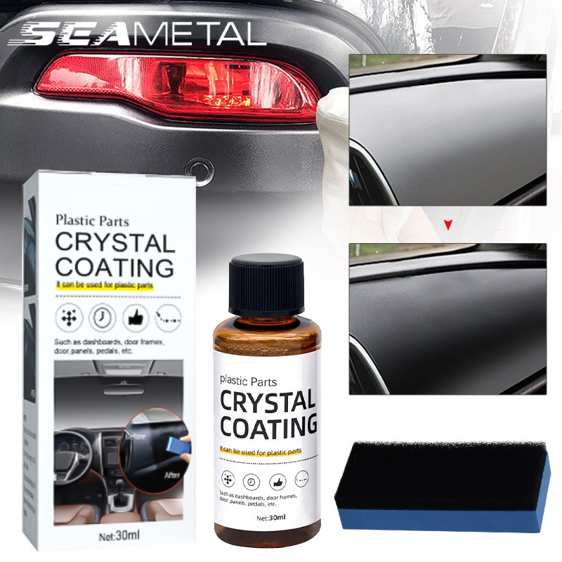 SEAMETAL 30ML Car Plastic Renovation Coating Interior Trim Restorer