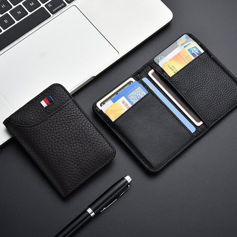 Business Men's Card Holder, Slim Design for Driver's License, Multi
