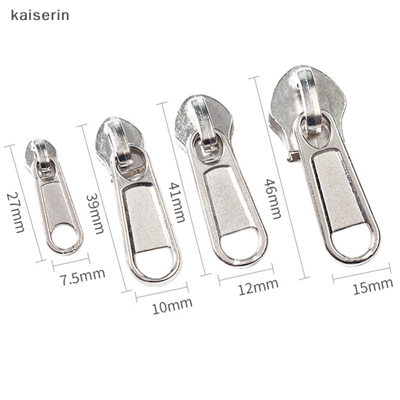 kaiserin^^ 5/8Pcs 4 Sizes Universal Instant Fix Zipper Repair