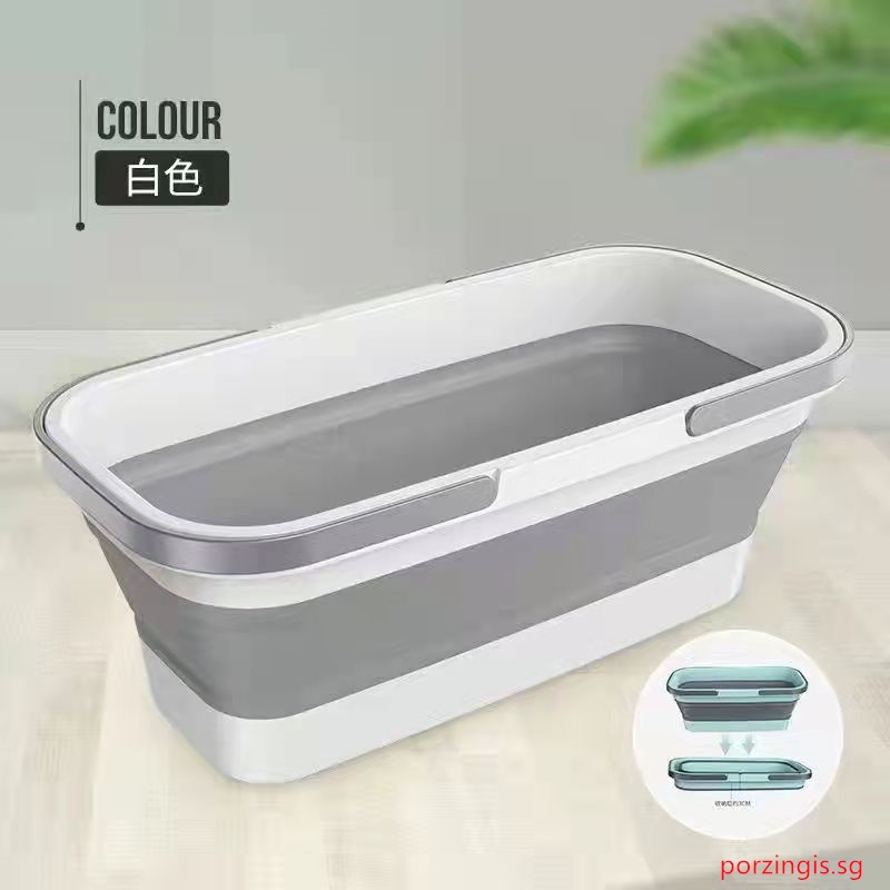 Tai Chi Dragon Collapsible Bucket Plastic Household Bucket Mop Bucket ...