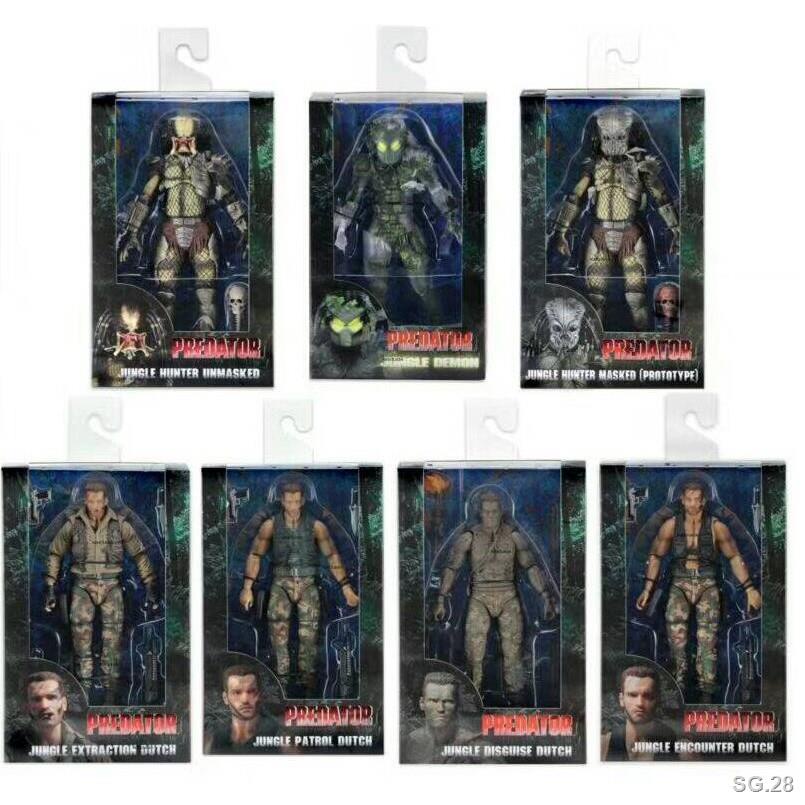 NECA Predator Jungle Extraction Dutch Masked 30th Anniversary 7