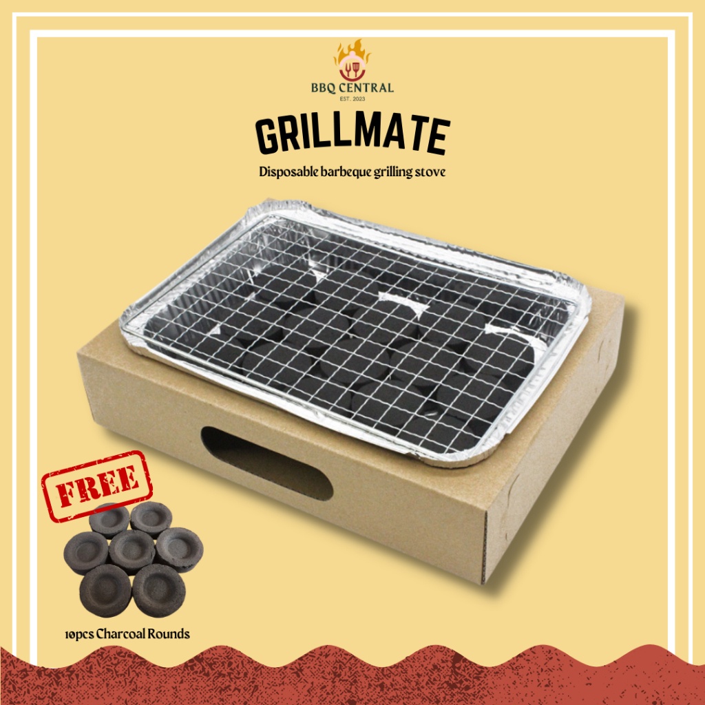 BBQ CENTRAL Grillmate EcoFriendly/ Portable/ Instant/ Disposable BBQ