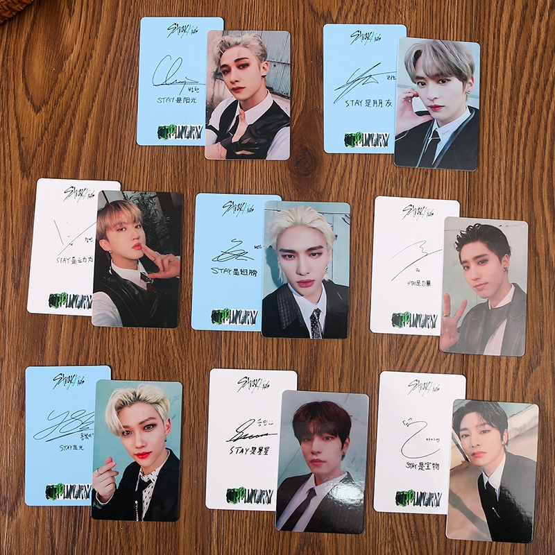 8-11pcs/set STRAY KIDS SKZ HOP Photocards MAXIDENT PC Version Lomo