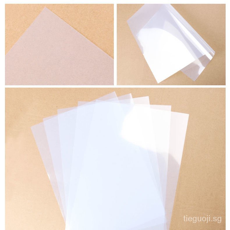 3Q66N9L Inkjet Transparency Paper Sheets, Anezus 50 Pack