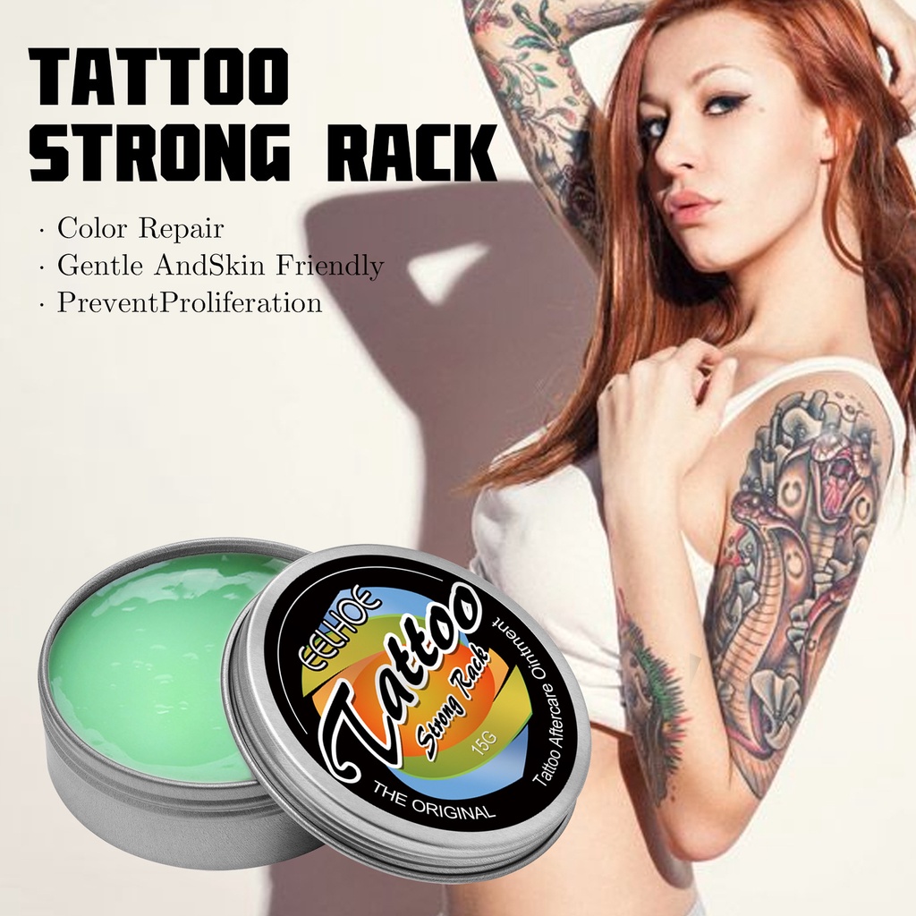 Tattoo Balm & Aftercare Cream Color Enhancement that Revives Old