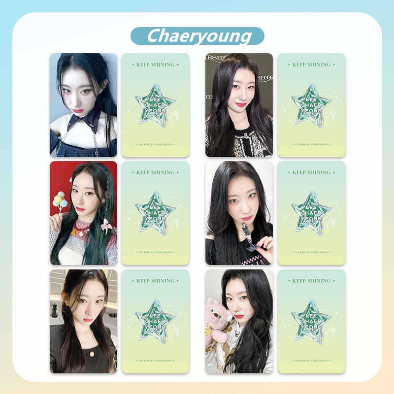 itzyトレカ リュジン shopee 6pcs/set ITZY COMEBACK Album Photocards YUNA LIA RYUJIN CHAERYOUNG