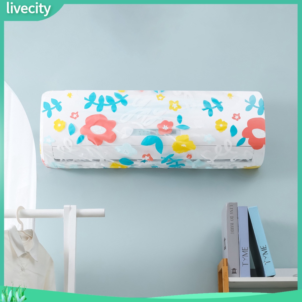 {livecity} PEVA Air Conditioner Protector Machine Washable Air