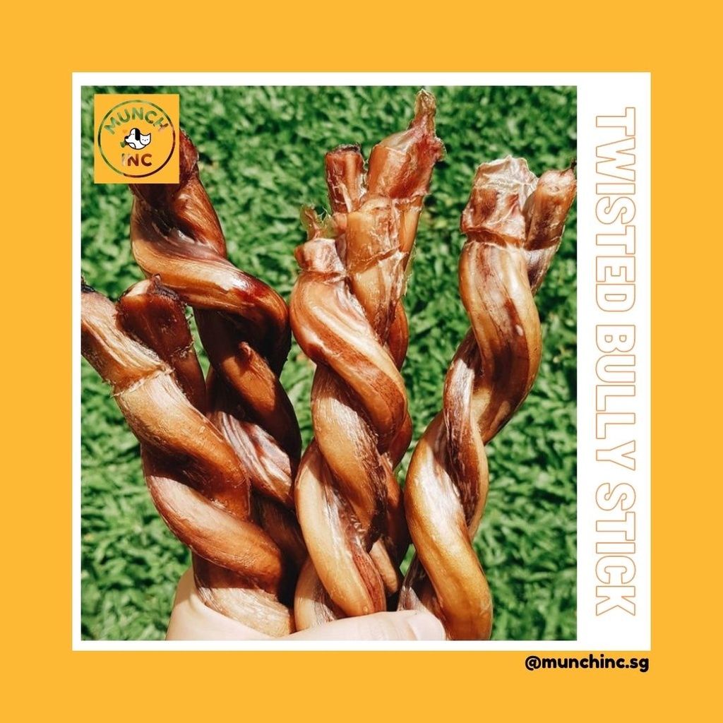 {BUNDLE FAVOURITE] MUNCH INC AirDried Dehydrated Dog Chew Bully