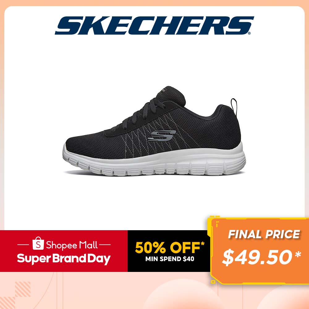 Skechers Men Sport Burns Deko Shoes - 8790052-BKGY Memory Foam | Shopee ...