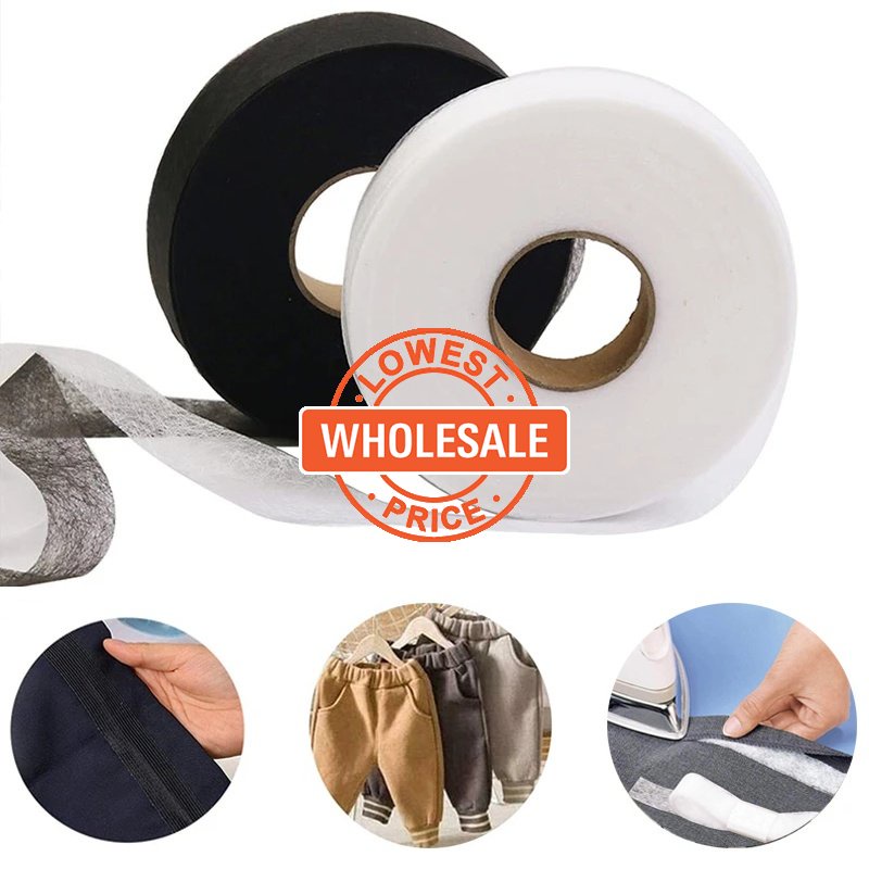 [Wholesale] Iron on Hem Tape Roll Pants Jeans Garment / Double Sided