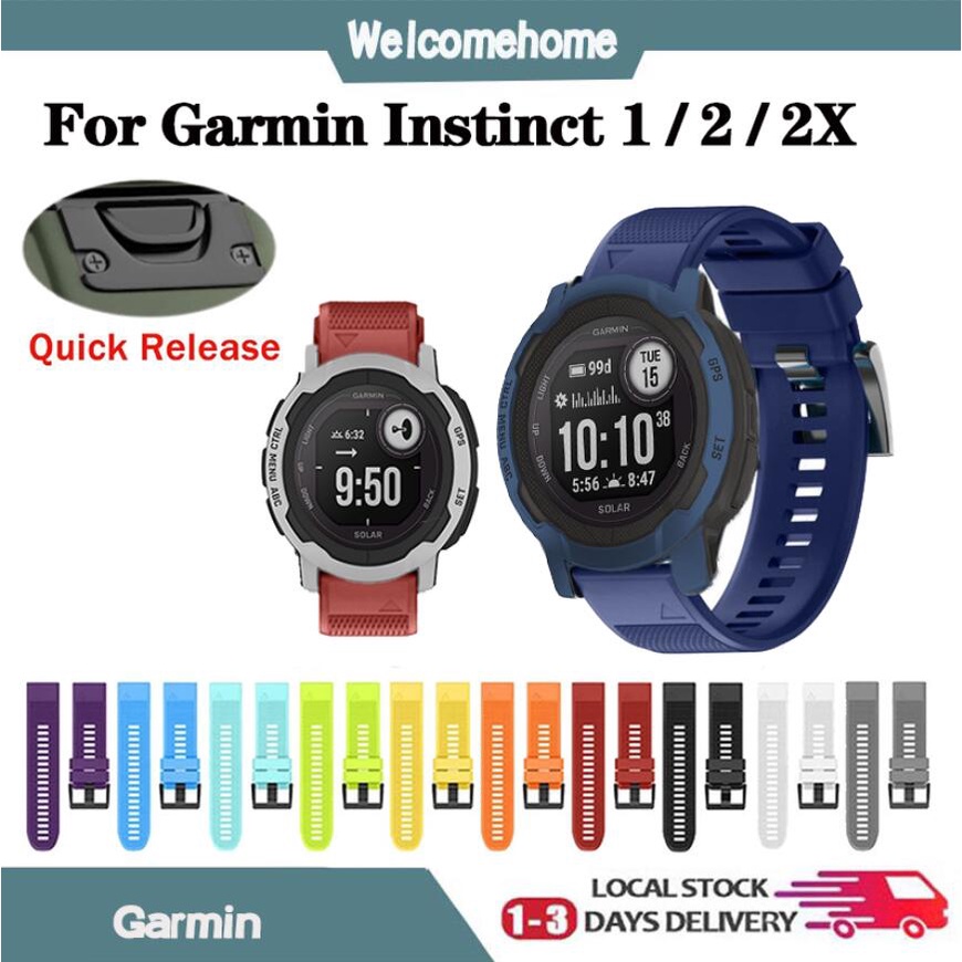 For Garmin Instinct | Instinct 2 Silicone Replacement Strap Watch Band  Bracelet