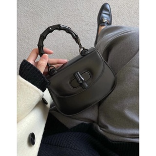 Luxury Fashion Brand Women's Handbags Bamboo Joint Saddle Bag 2023 Snake  Pattern Genuine Leather Small Shoulder Crossbody Bags - AliExpress
