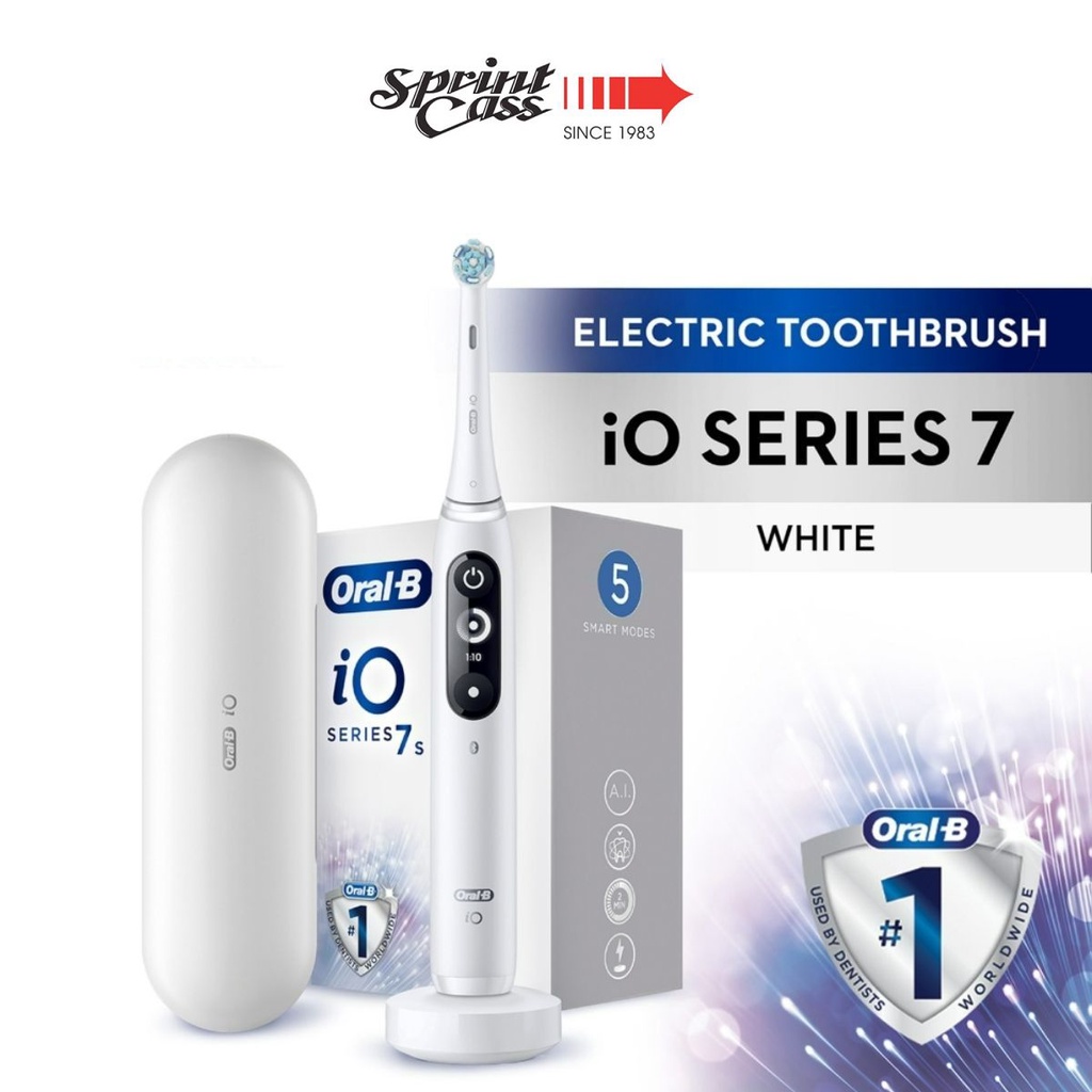 Oral-B iO Series 7 Electric Toothbrush with Micro Vibration Bluetooth A ...