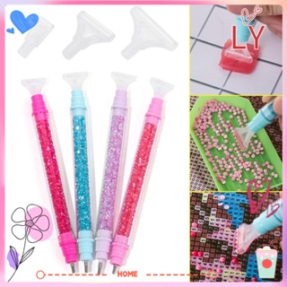 5D Diamond Painting Tool Point Drill Pen With Glue Wax Resin Diamond  Painting Pen Metal Multi-placer Replacement Pen Heads Kits