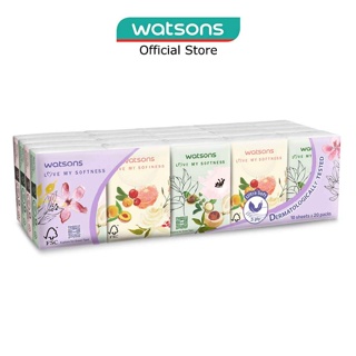 WATSONS Extra Comfort Disposable Underwear for Ladies Size L  (Polypropylene, Dermatologically Tested) 7s, Cotton & Paper