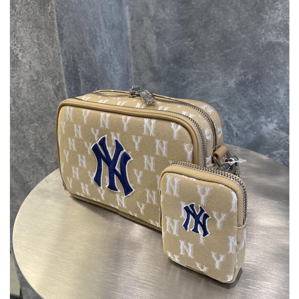 MLB X AESPA Monogram Mini Crossbody Bag - 3 Color