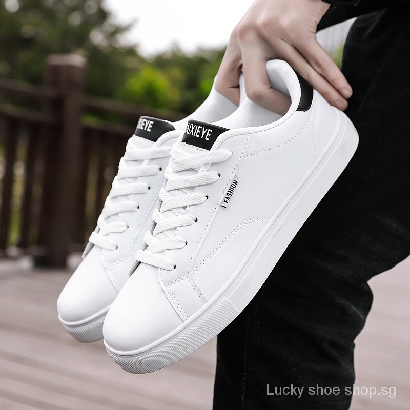 White shoes low on sale top