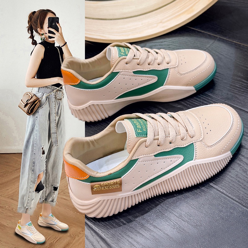 Little White Shoes Women 2023 Spring New Style Student Sneakers Sports  Running Casual Children JH-6603343