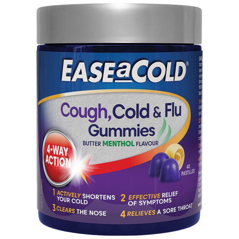 Ease a Cold Cough Cold & Flu Gummies 40 pastilles Shopee Singapore